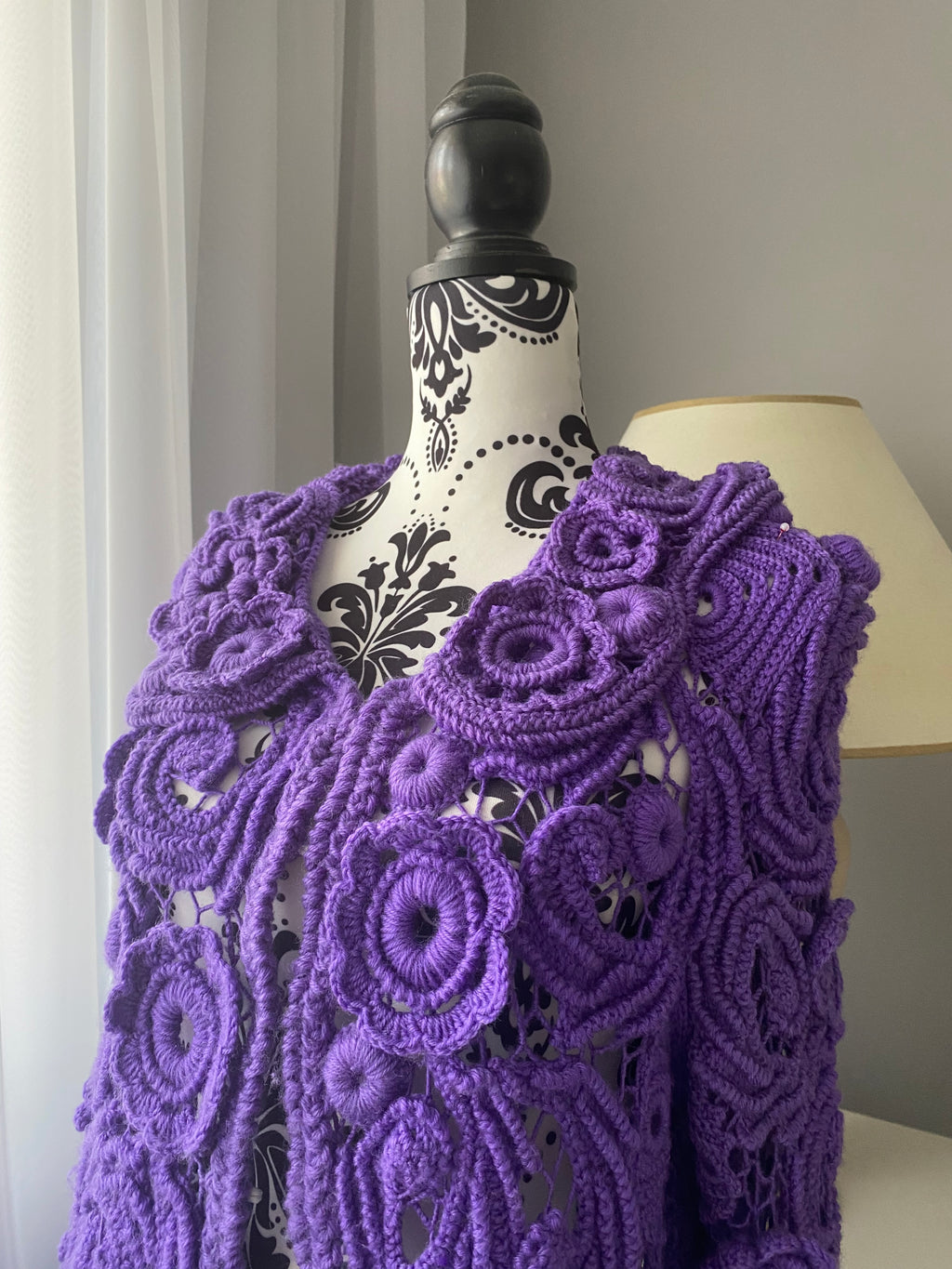 Handmade women long sweater/coat