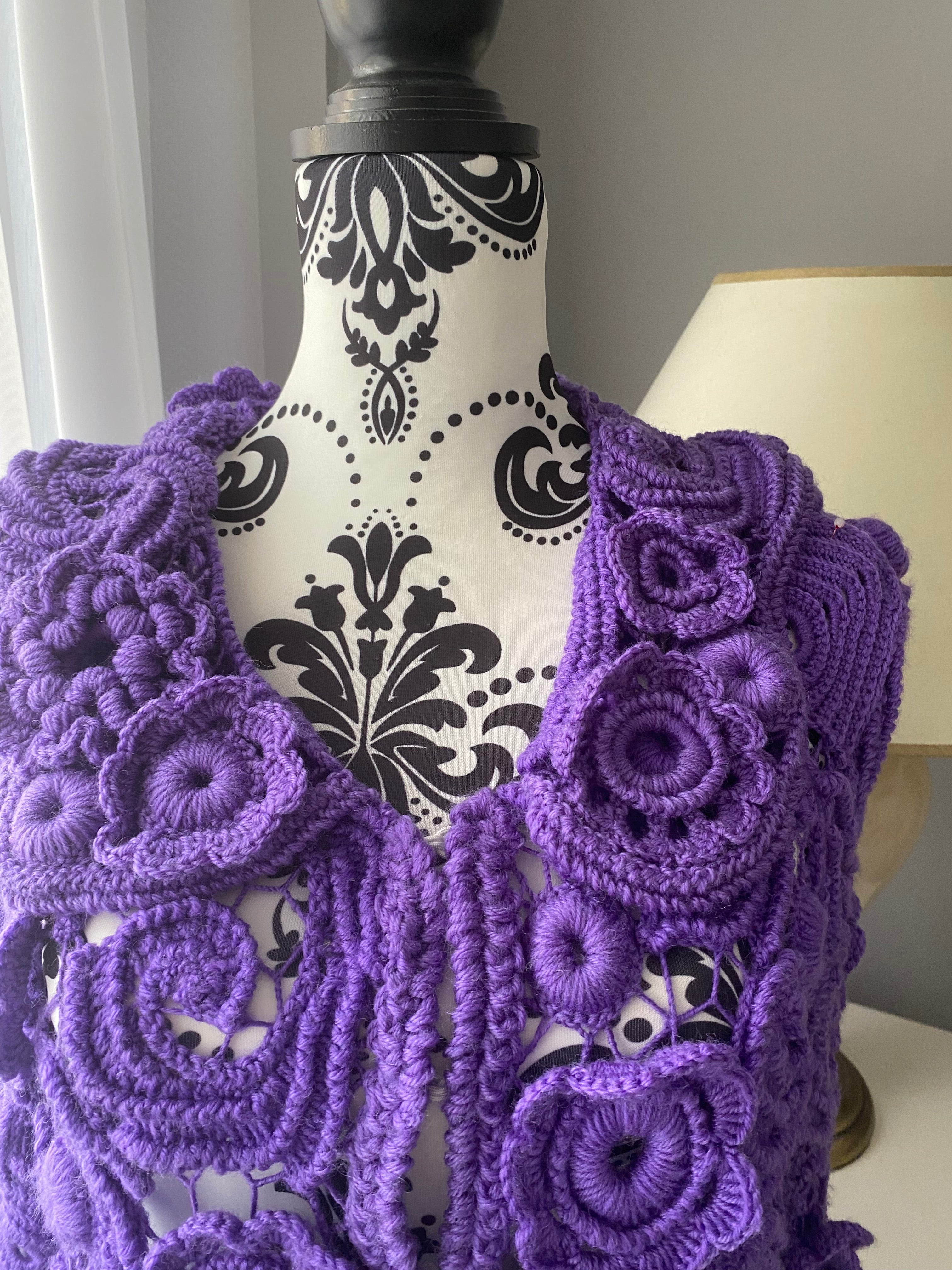 Handmade women long sweater/coat