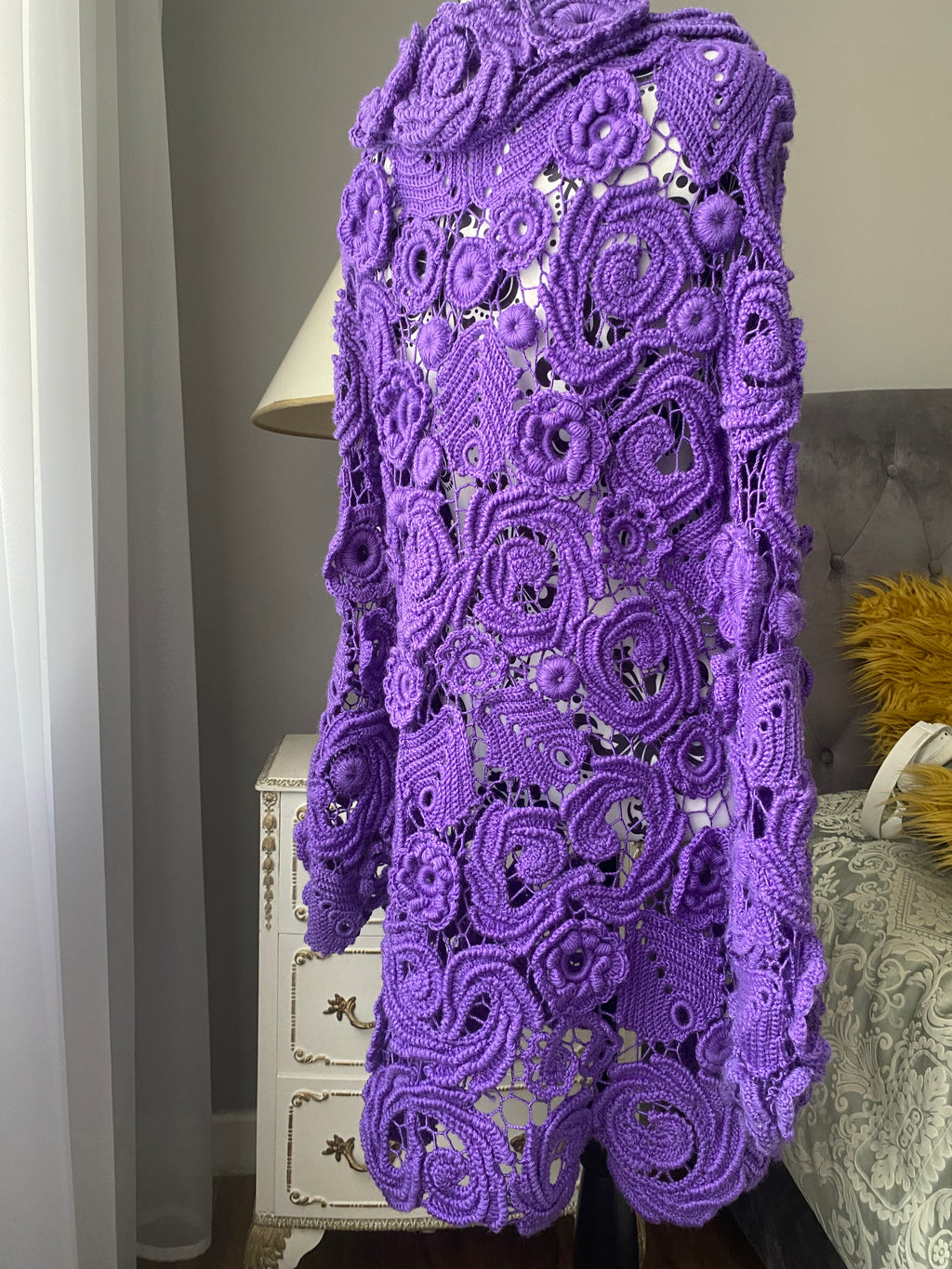 Handmade women long sweater/coat