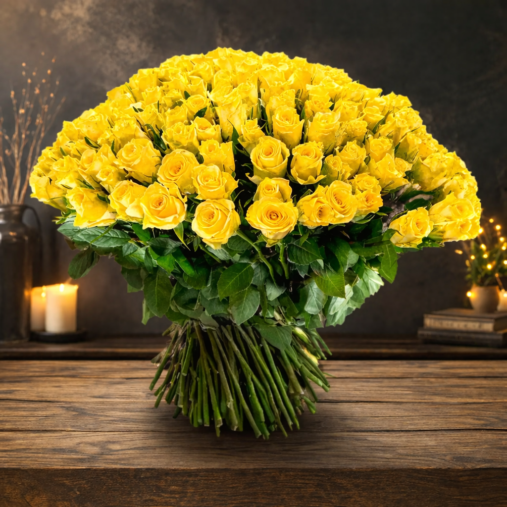 Yellow Rose Bouquet